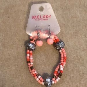 Bracelet & Earrings Set